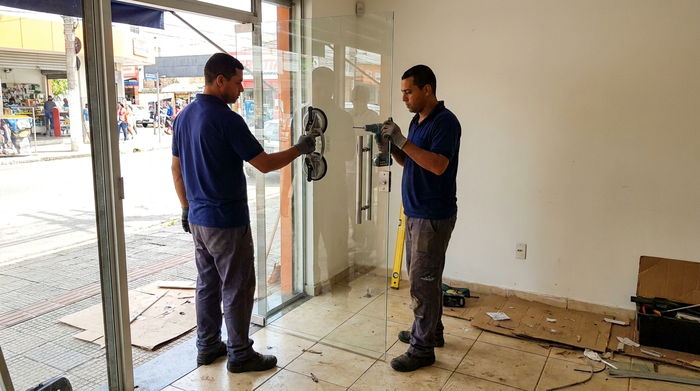 Portas em Vidro em Palmas‑TO